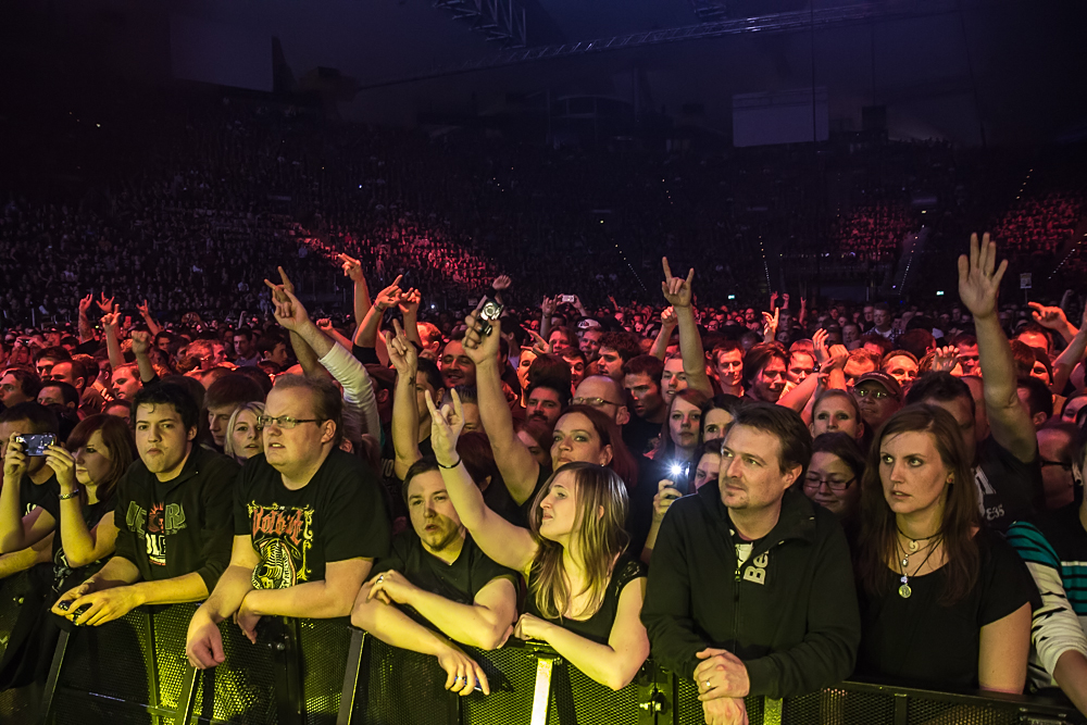 Volbeat live, 13.11.2013, München: Olympiahalle