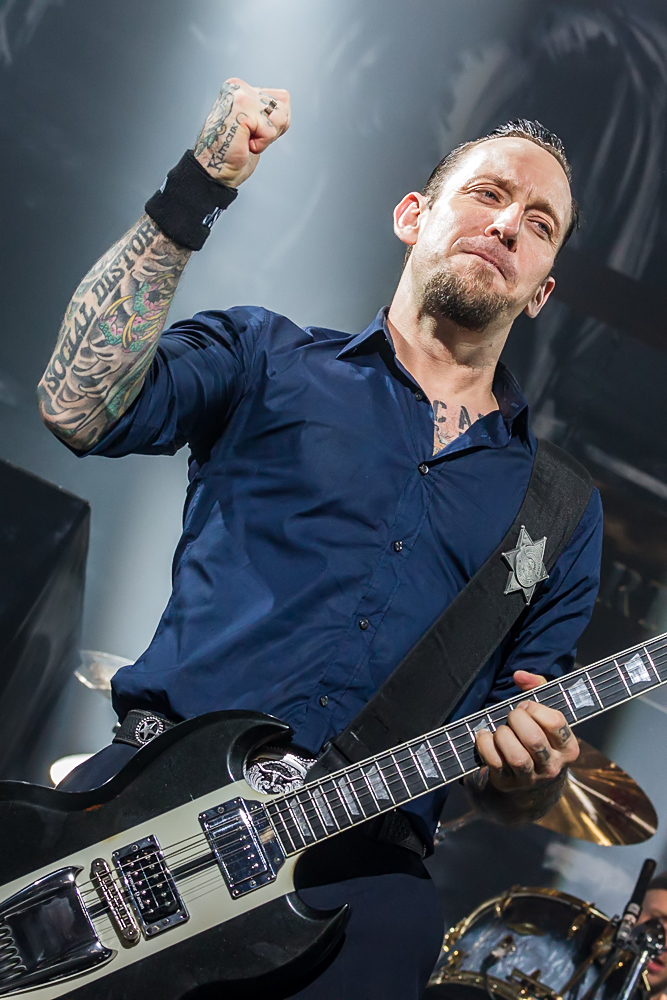 Volbeat live, 13.11.2013, München: Olympiahalle