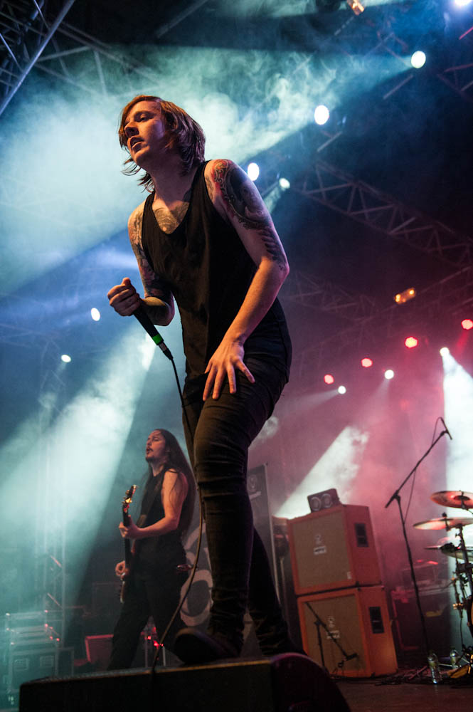 Bleed From Within live, 23.11.2013, Oberhausen