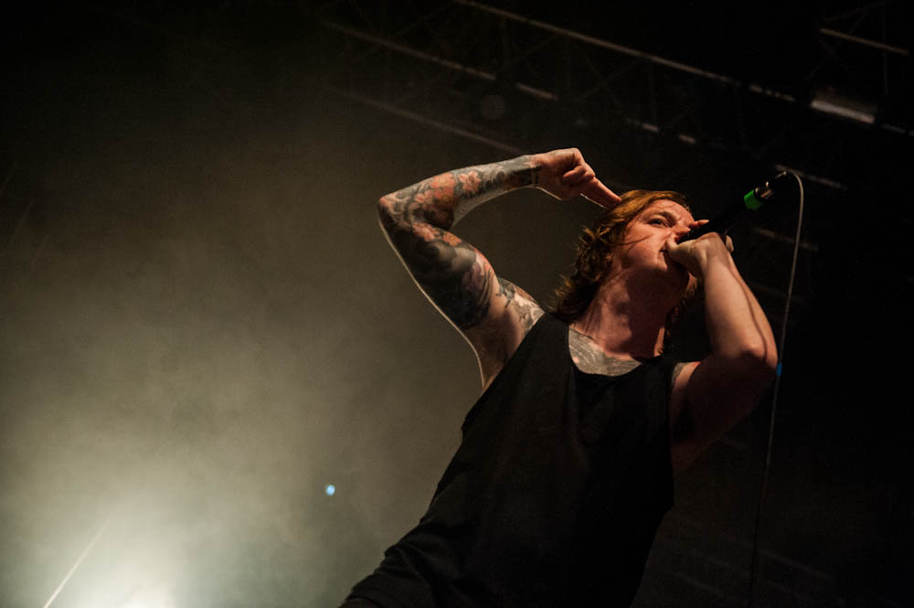 Bleed From Within live, 23.11.2013, Oberhausen