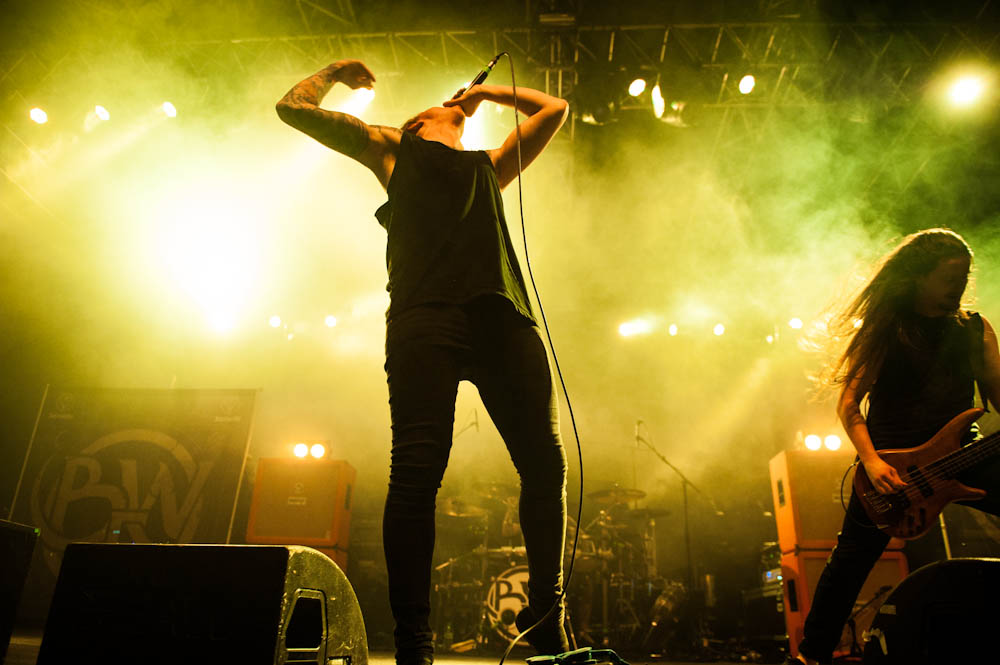 Bleed From Within live, 23.11.2013, Oberhausen