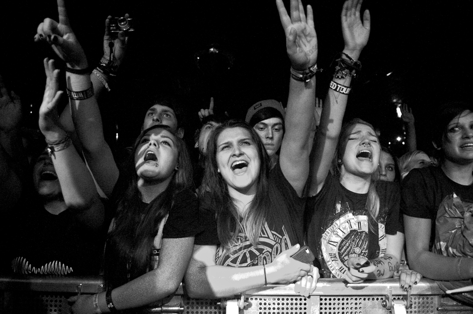 Bring Me The Horizon live, 02.12.2013, Hamburg