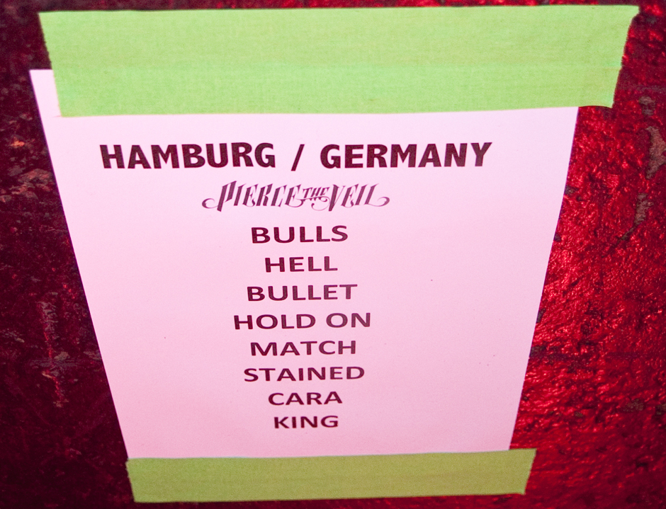 Pierce The Veil live, 02.12.2013, Hamburg
