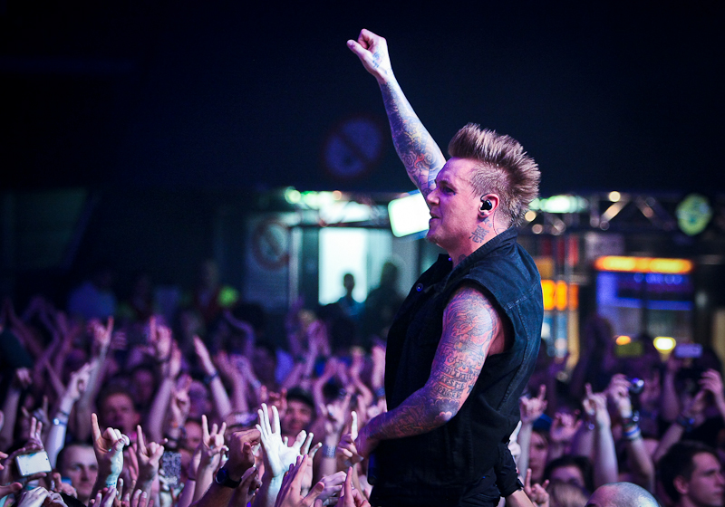 Papa Roach live 2013, Wien