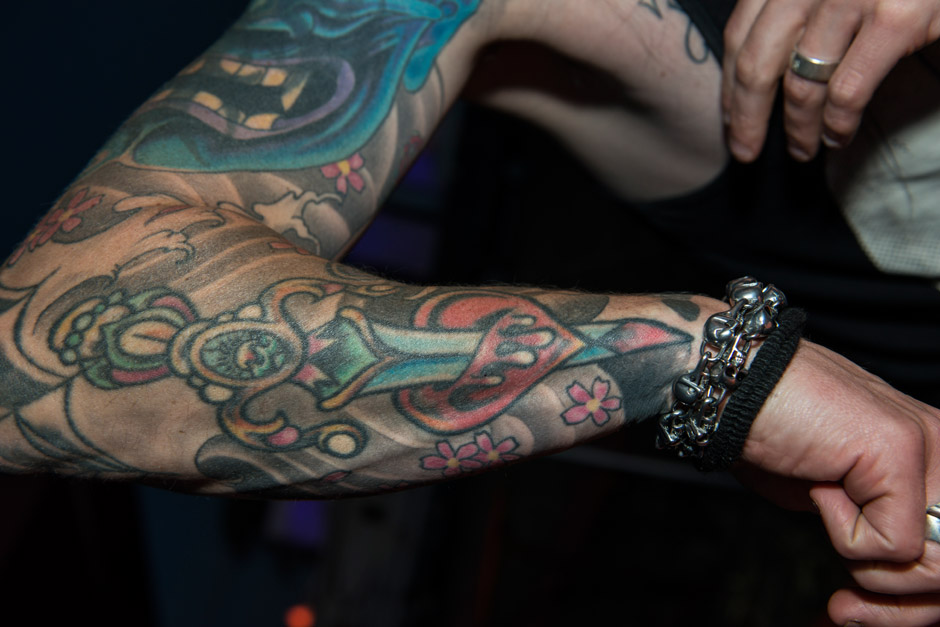 Die Tattoos von Hardcore Superstar-Sänger Jocke