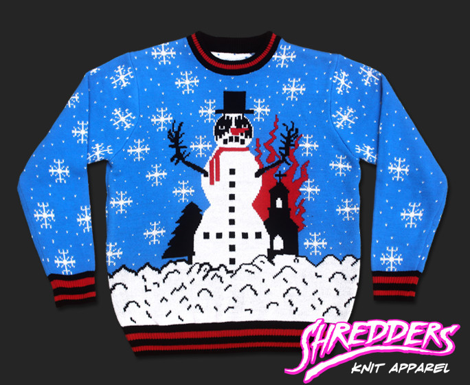 Christmas Sweater von Shredders Knit Apparel.