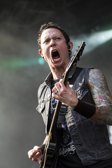 Trivium live, Elbriot Festival 2013