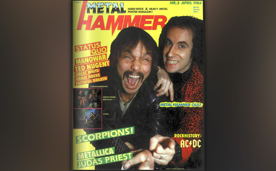 METAL HAMMER-Titelbilder seit 1984