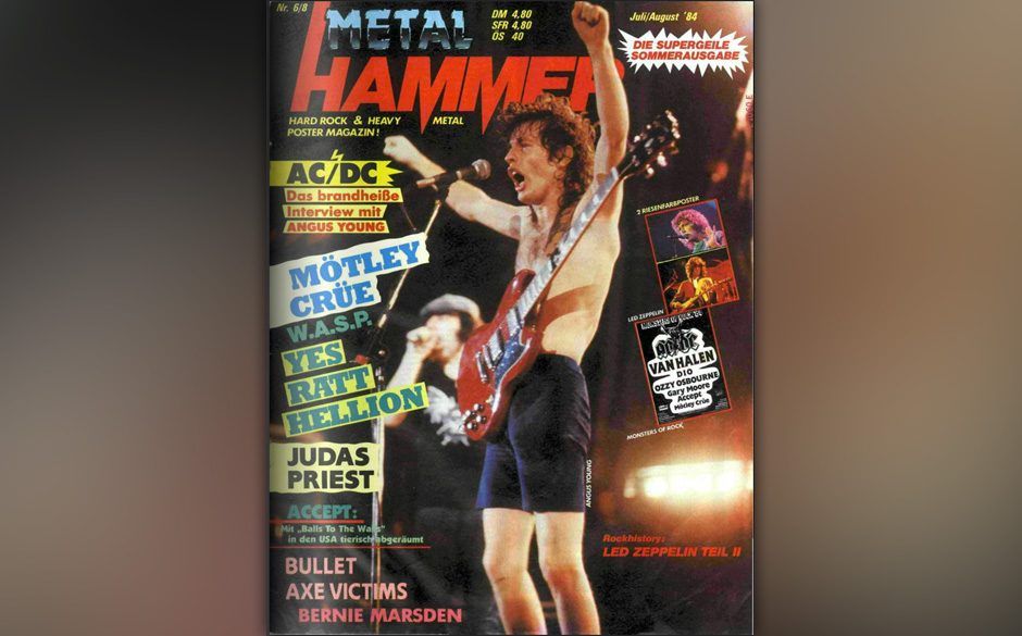 METAL HAMMER-Titelbilder seit 1984