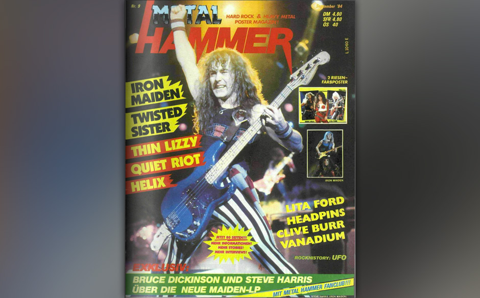 METAL HAMMER-Titelbilder seit 1984