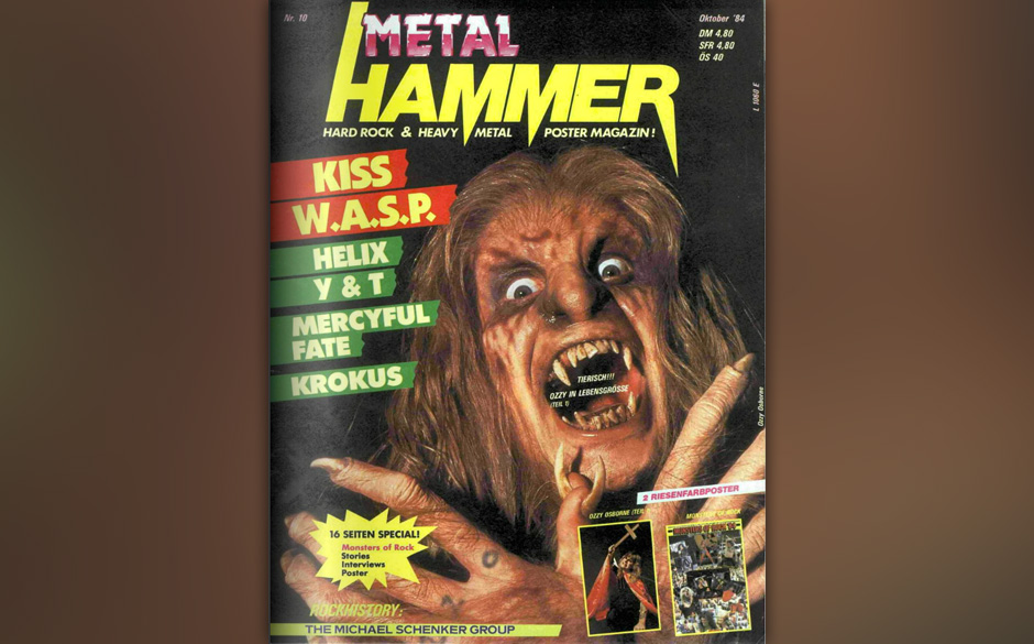 METAL HAMMER-Titelbilder seit 1984