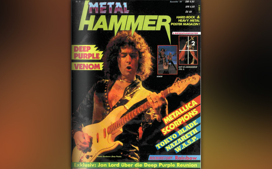 METAL HAMMER-Titelbilder seit 1984