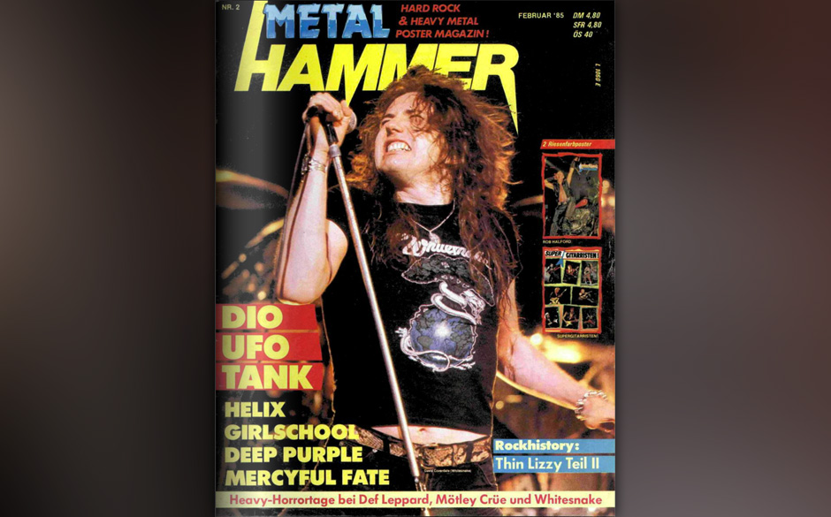 METAL HAMMER-Titelbilder seit 1984