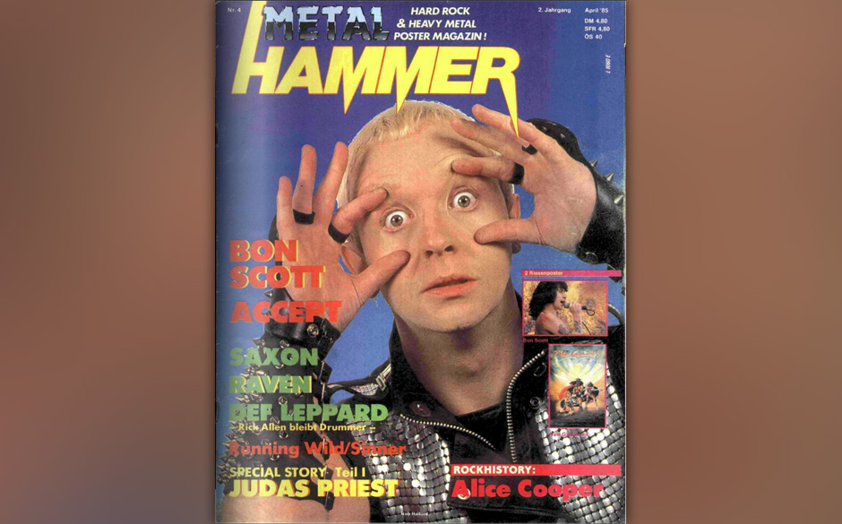 METAL HAMMER-Titelbilder seit 1984