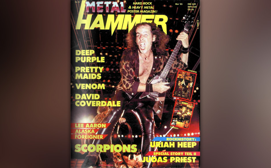 METAL HAMMER-Titelbilder seit 1984