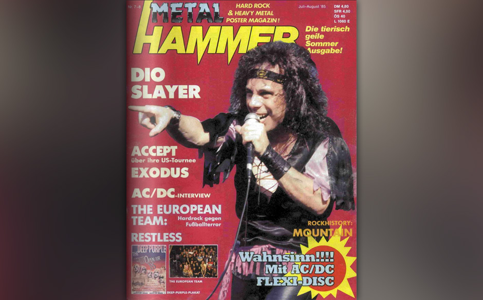 METAL HAMMER-Titelbilder seit 1984