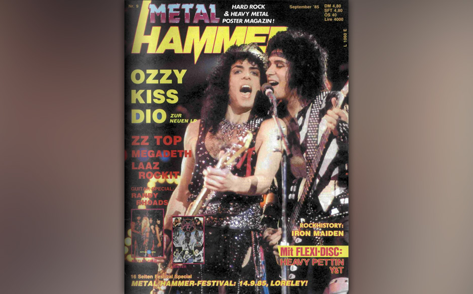 METAL HAMMER-Titelbilder seit 1984