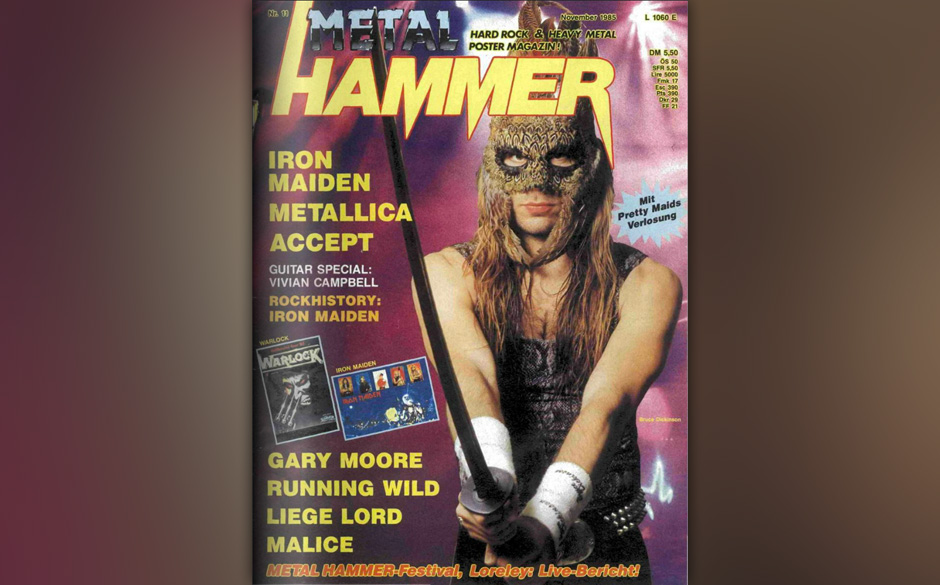 METAL HAMMER-Titelbilder seit 1984