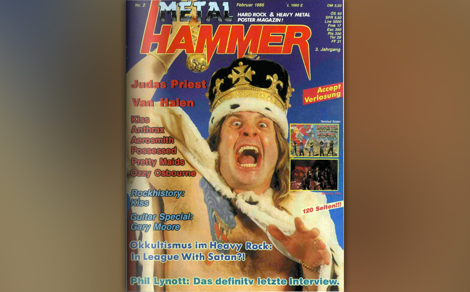 METAL HAMMER-Titelbilder seit 1984