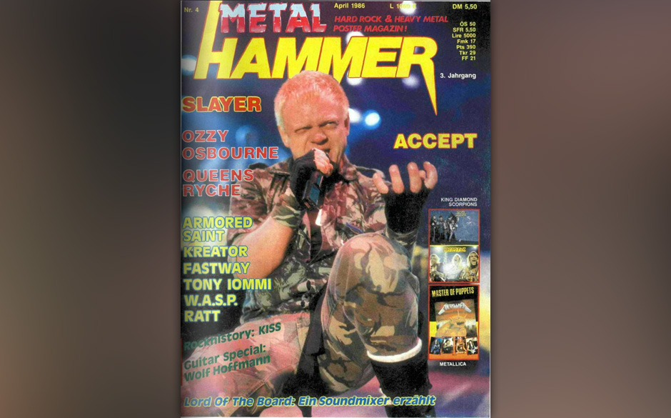 METAL HAMMER-Titelbilder seit 1984