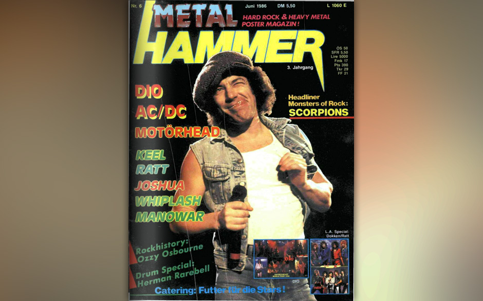 METAL HAMMER-Titelbilder seit 1984