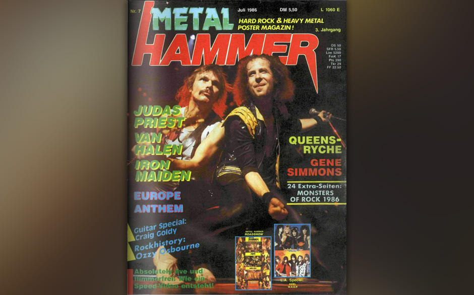 METAL HAMMER-Titelbilder seit 1984