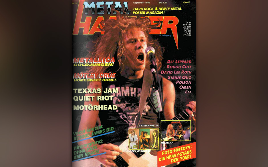 METAL HAMMER-Titelbilder seit 1984