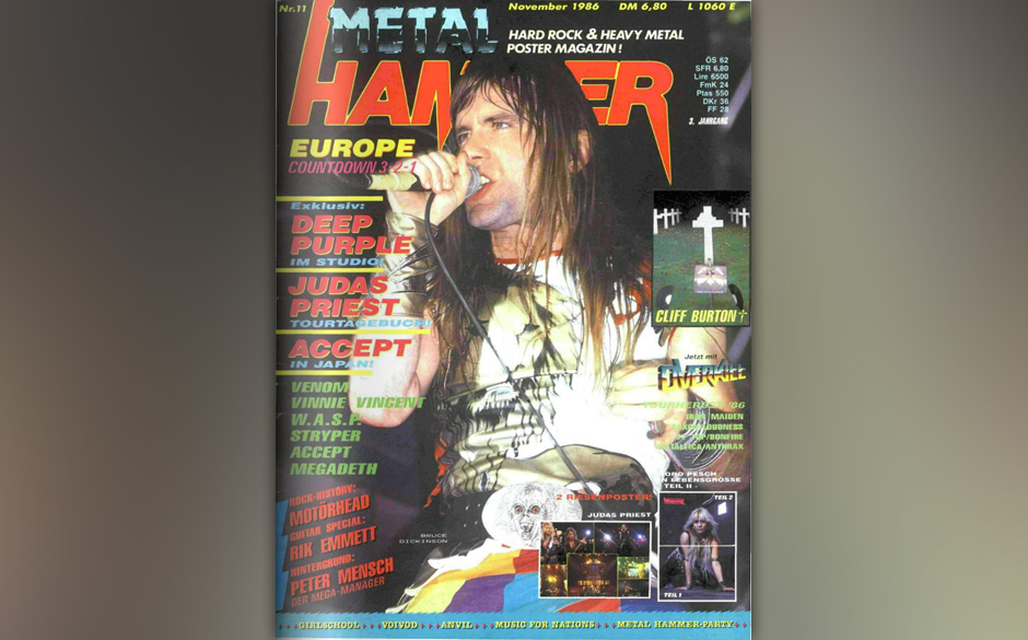 METAL HAMMER-Titelbilder seit 1984