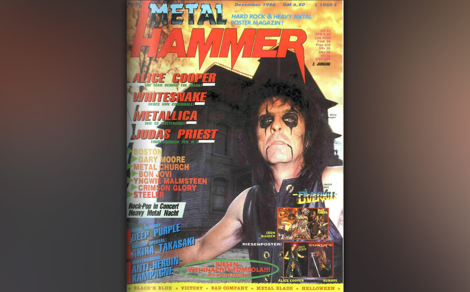 METAL HAMMER-Titelbilder seit 1984