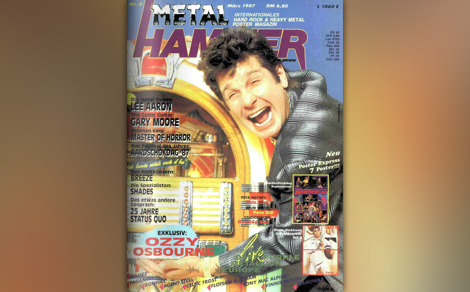 METAL HAMMER-Titelbilder seit 1984