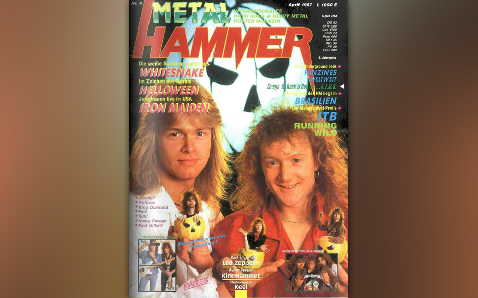 METAL HAMMER-Titelbilder seit 1984