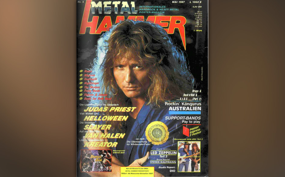 METAL HAMMER-Titelbilder seit 1984