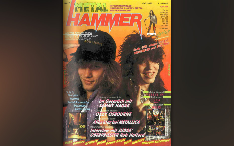 METAL HAMMER-Titelbilder seit 1984