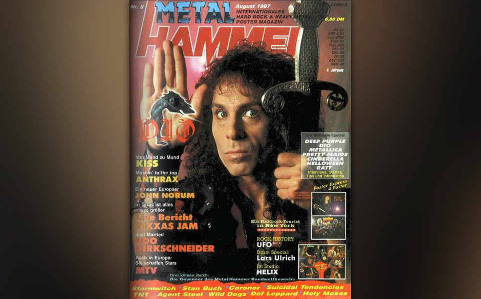METAL HAMMER-Titelbilder seit 1984