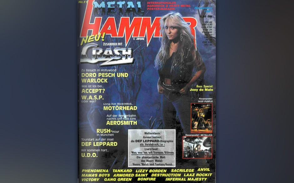 METAL HAMMER-Titelbilder seit 1984