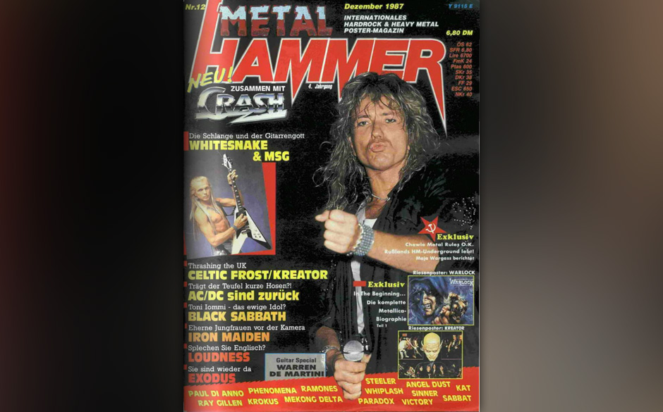 METAL HAMMER-Titelbilder seit 1984