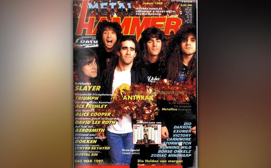 METAL HAMMER-Titelbilder seit 1984