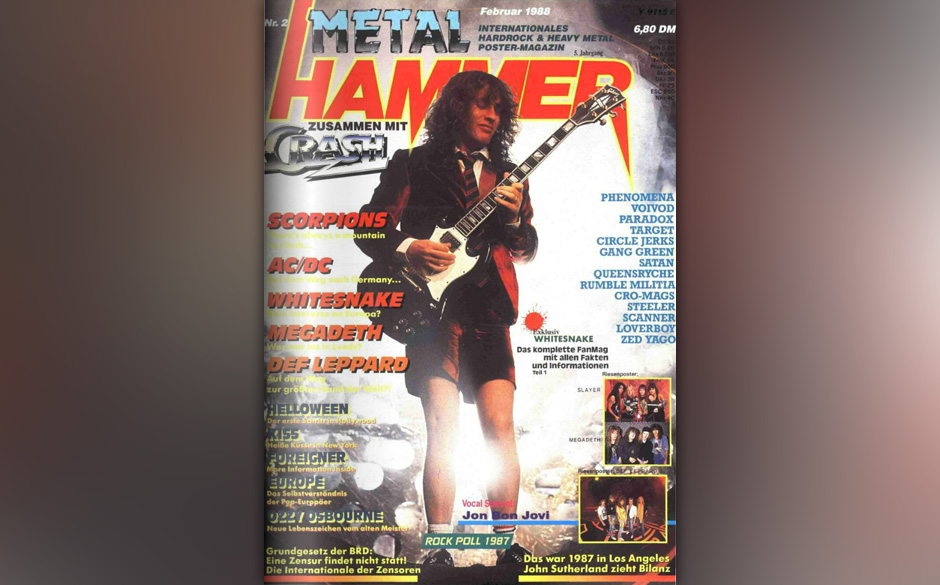 METAL HAMMER-Titelbilder seit 1984