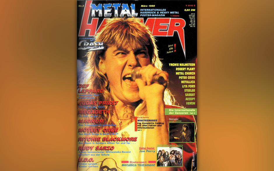 METAL HAMMER-Titelbilder seit 1984