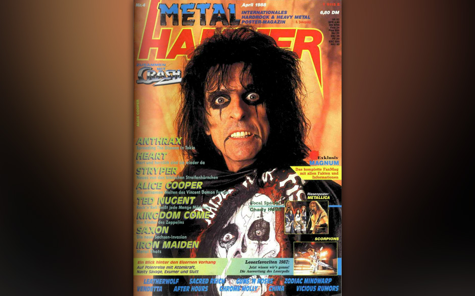METAL HAMMER-Titelbilder seit 1984