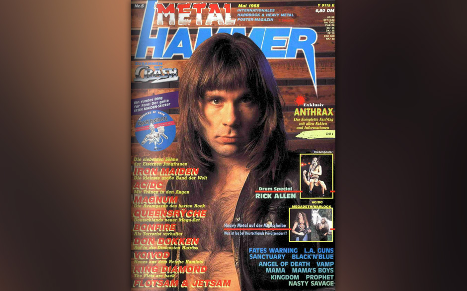 METAL HAMMER-Titelbilder seit 1984