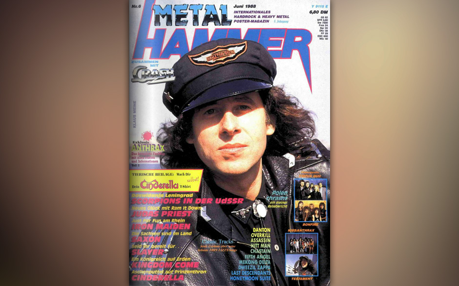 METAL HAMMER-Titelbilder seit 1984