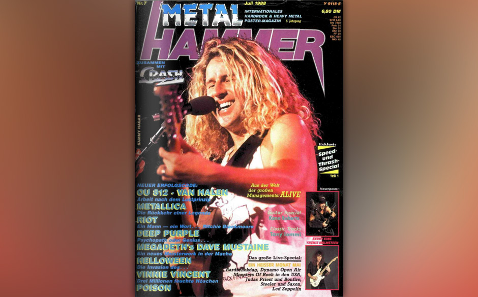METAL HAMMER-Titelbilder seit 1984