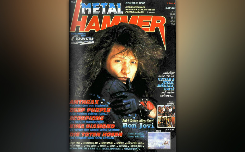METAL HAMMER-Titelbilder seit 1984