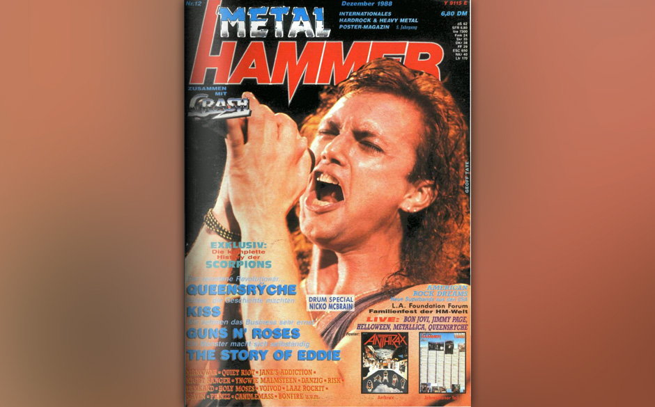 METAL HAMMER-Titelbilder seit 1984