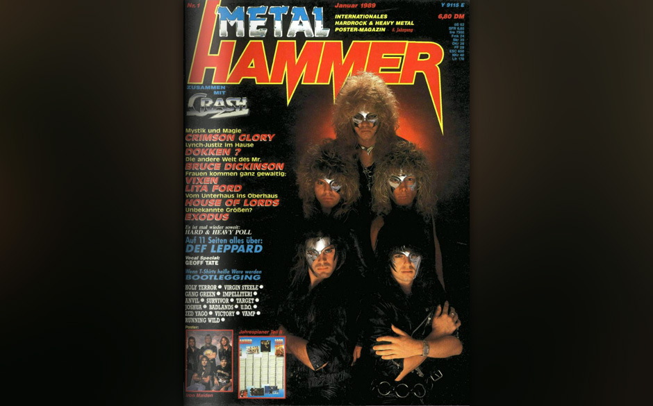 METAL HAMMER-Titelbilder seit 1984