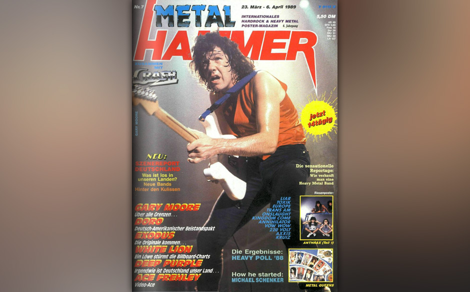 METAL HAMMER-Titelbilder seit 1984