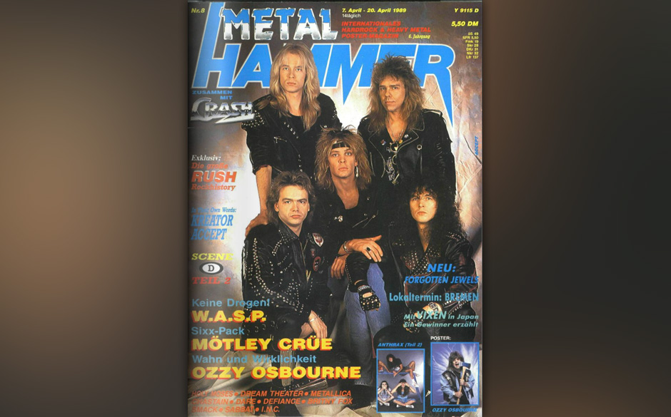 METAL HAMMER-Titelbilder seit 1984
