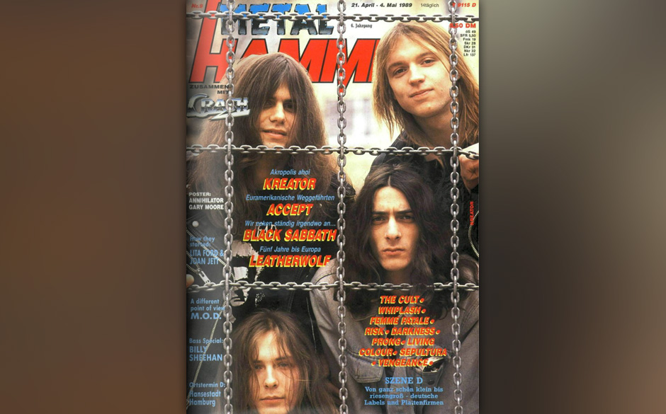 METAL HAMMER-Titelbilder seit 1984