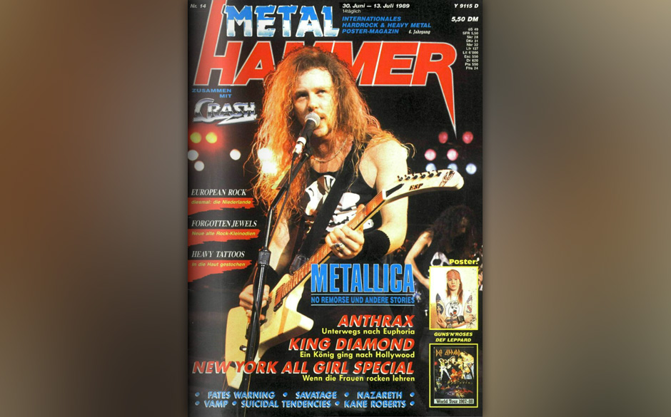 METAL HAMMER-Titelbilder seit 1984